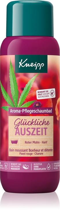 Actual product image Kneipp Happy time out (Bath oil, Bubble bath, 400 ml)