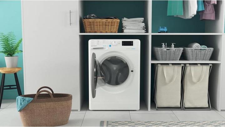 Produktbild Indesit Washing machine with Dryer BDE 76435 9 WS EE, Free standing, Front loading, White