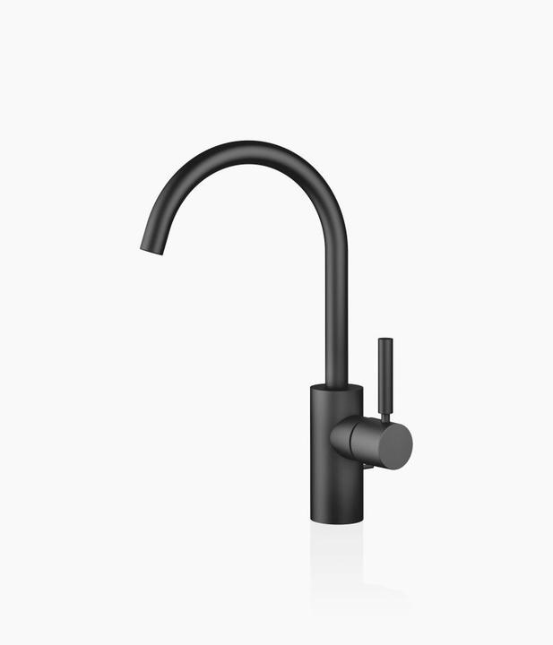 Produktbild Dornbracht Meta Waschtisch-Einhandbatterie mit Ablaufgarnitur, Ausladung 167 mm, Auslauf schwenkbar