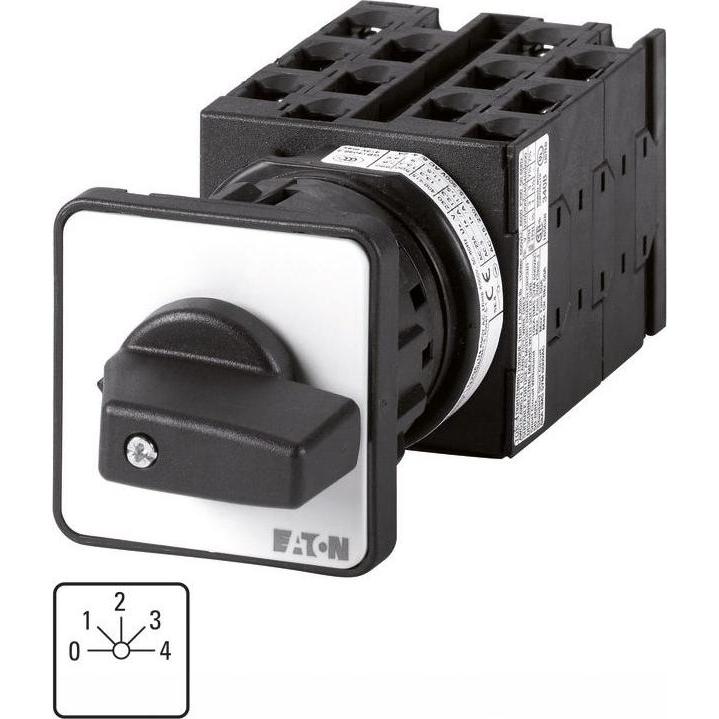 Eaton EATO Stufenschalter, Taster + Schalter, Schwarz