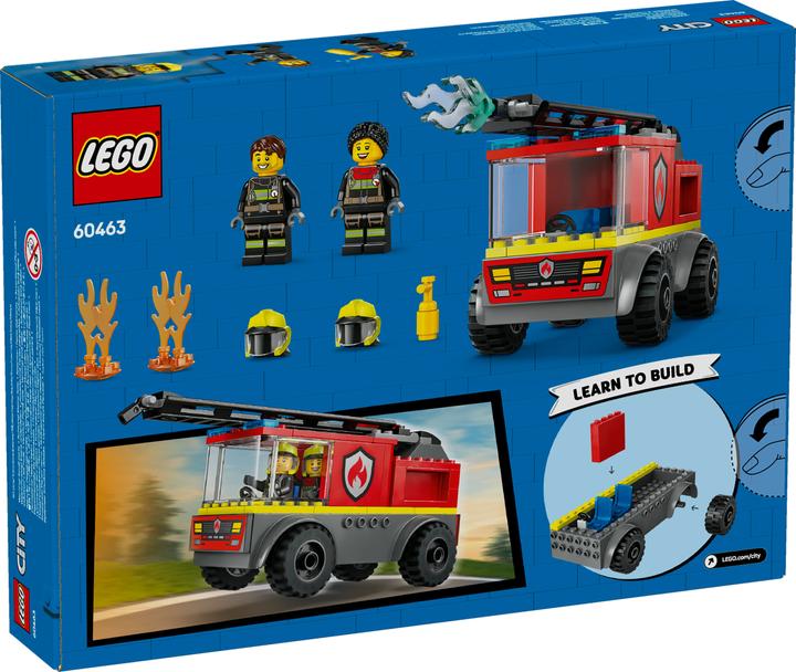 Actual product image LEGO Feuerwehrleiterfahrzeug (60463, LEGO City)