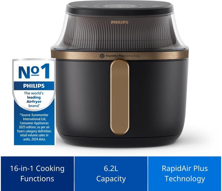Actual product image Philips 3000 Series Airfryer NA332/09 (CH plug)