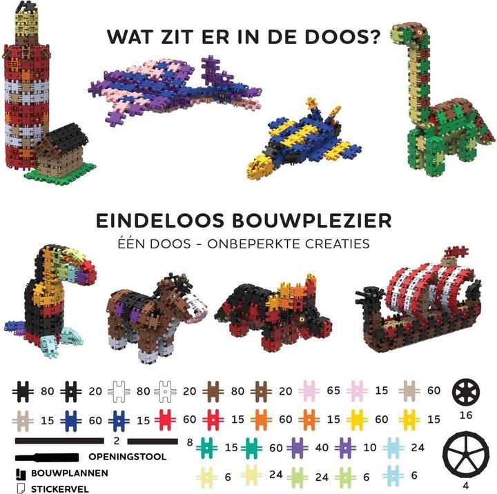 Produktbild Clics Nano - Kreatives Bauset - 1000 Teile.