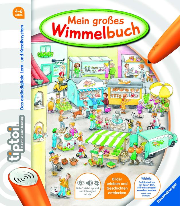 tiptoi Mein grosses Wimmelbuch (Deutsch, Inka Friese)