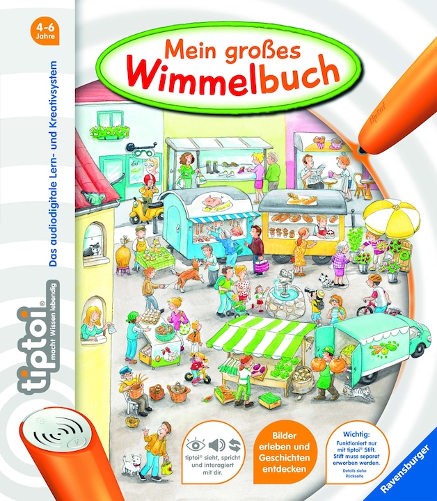 Produktbild tiptoi Mein grosses Wimmelbuch (Deutsch, Inka Friese)
