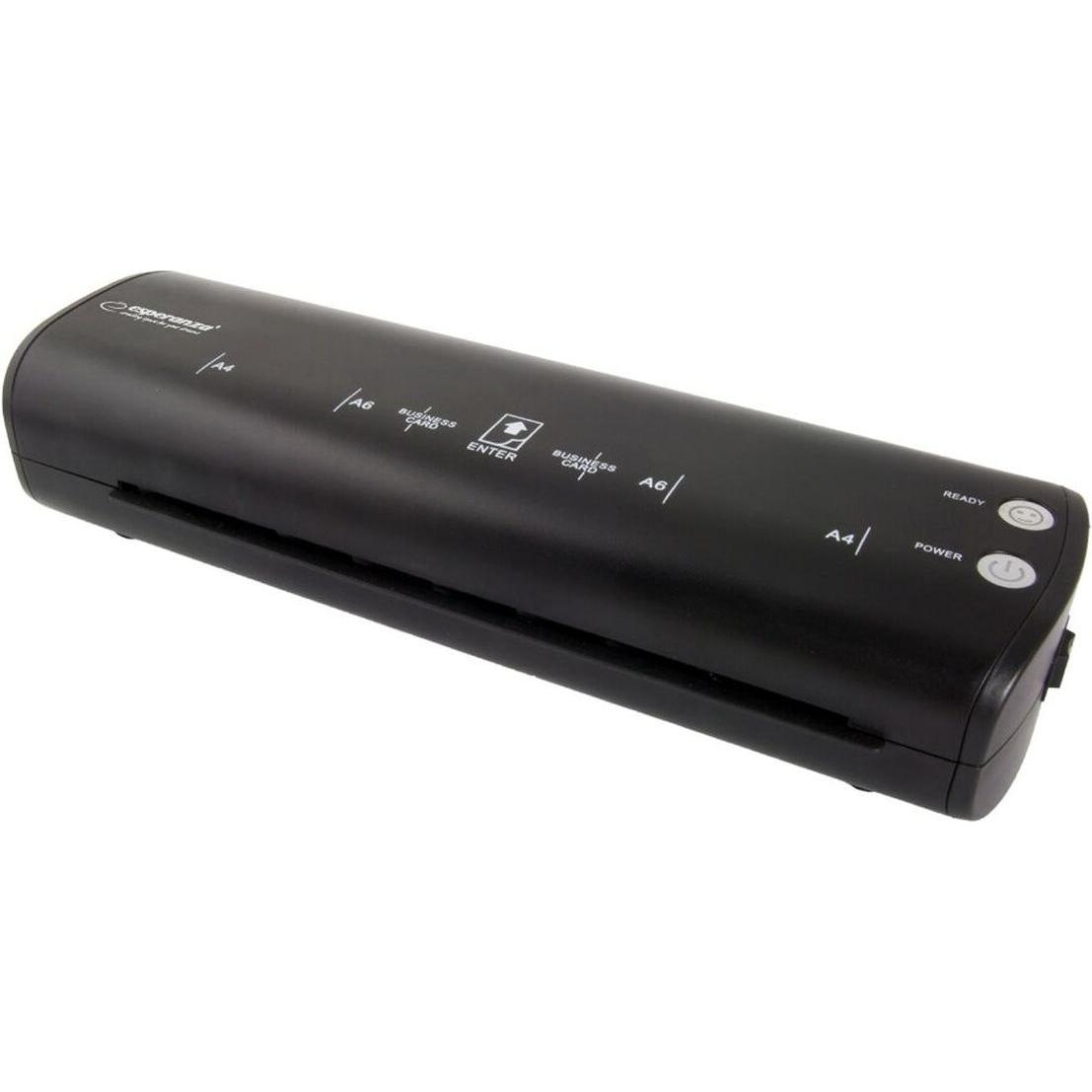Esperanza, Laminiergerät, EFL004 laminator Black (125 µm, A4)