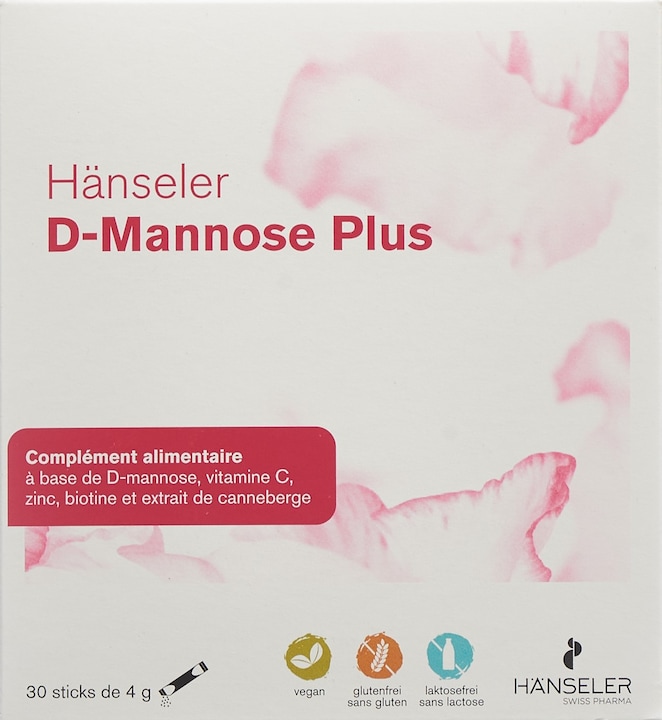 Produktbild Hänseler D-Mannose Plus Plv (30 Stück, Stift, 158 g)