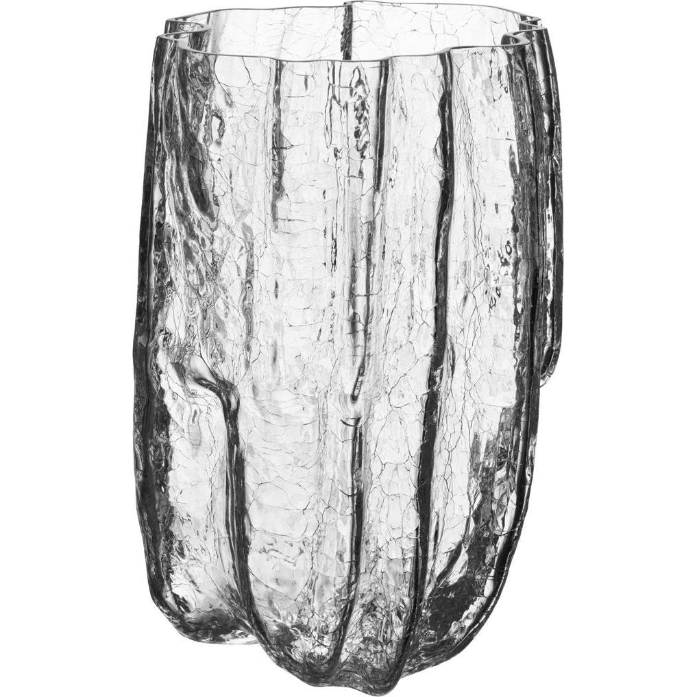 Kosta Boda, Vase, Crackle Vase (1 x, Ø 20.5cm x 27cm)