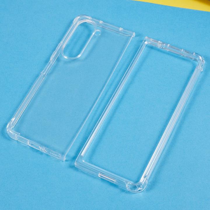 Image du produit Cover-Discount Galaxy Z Fold5 - Housse de protection en silicone transparent (Samsung Galaxy Z Fold5)