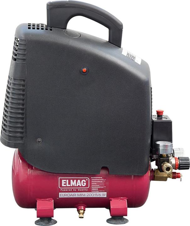 Image du produit Elmag Compresseur EUROAIR MINI 200/8/6 W (8 bar, 6 l)