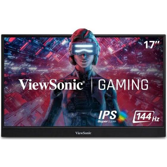 Viewsonic VX1755 (1920 x 1080 Pixel, 17"), Monitor, Schwarz, Grau