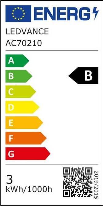Energie-Label Osram Classic (E14, 2.50 W, 470 lm, 1 x, B)