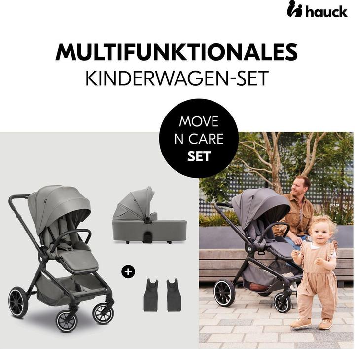 Produktbild Hauck Kinderwagen 3 in 1 4in1 Kinderwagen-Set Move N Care Trio Set (0 Monate - 4 Jahre)