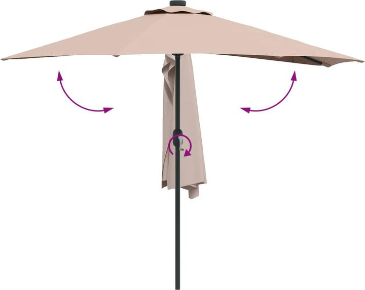 Produktbild vidaXL Garten-Sonnenschirm