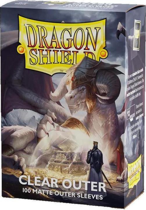 Actual product image Arcane Tinman Outer Sleeves Dragon Shield Matte (x100)
