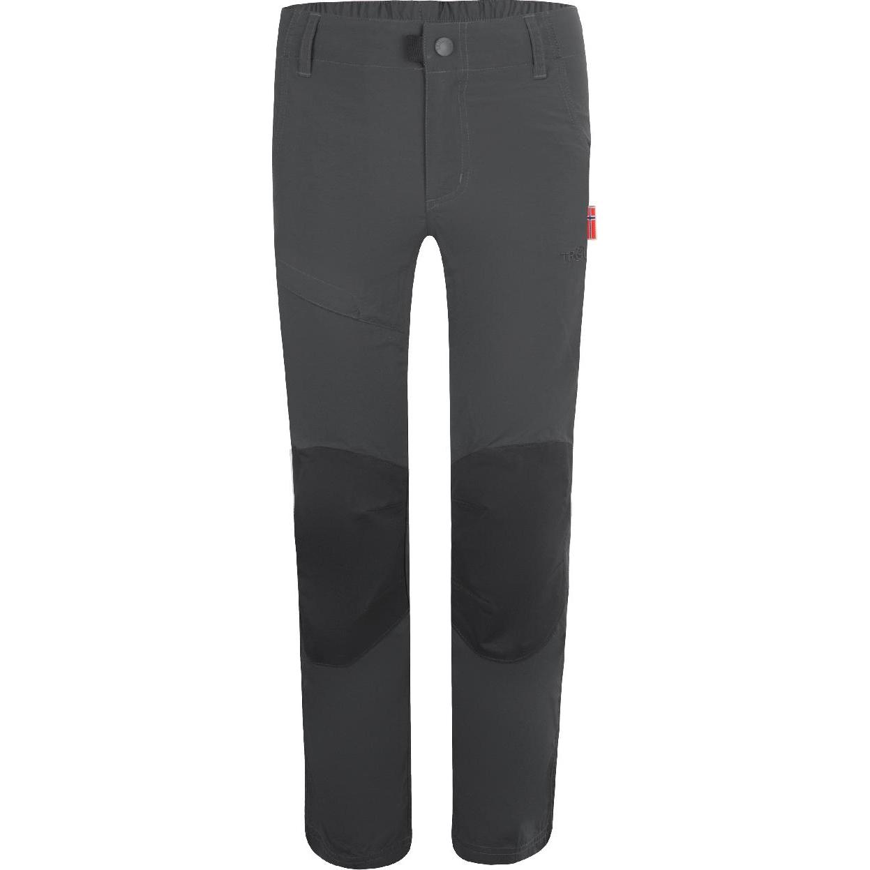 Trollkids, Unisex, Outdoorhose, Kids Hammerfest Pants Pro Slim Fit (122), Grau, 122