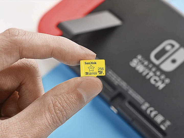 Produktbild SanDisk Nintendo Switch Card (256 GB, microSDXC, U3, UHS-I)