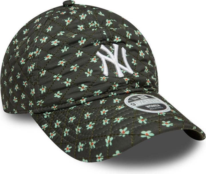 Actual product image New Era 9Twenty Damen Cap - FLORAL New York Yankees oliv