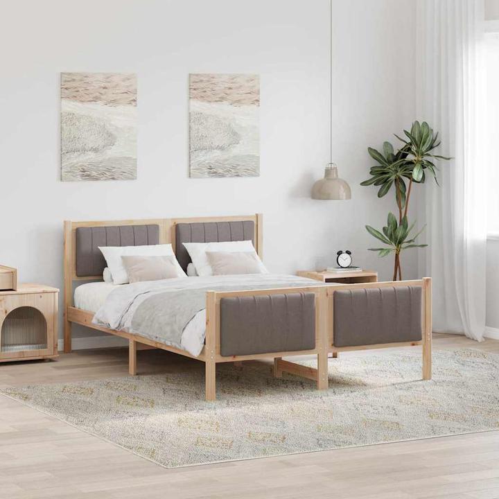 Image du produit vidaXL Plattformbettgestell (140 x 190 cm)