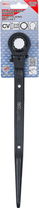 Actual product image BGS Scaffolding Ratchet 17 x 19 mm