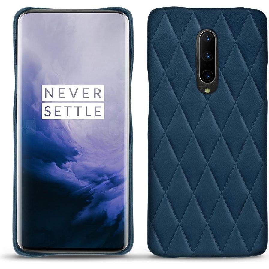 Noreve Lederschutzhülle (OnePlus 7 Pro), Smartphone Hülle, Blau