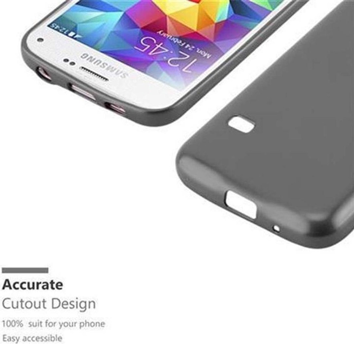 Produktbild Cadorabo TPU Matt Metallic Cover (Samsung Galaxy S5, Samsung Galaxy S5 Neo)