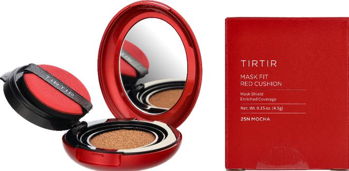Actual product image TirTir Mini Size Mask Fit Red Cushion Foundation - Full Coverage Weightless (25N Mocha)