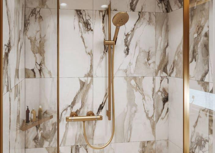 Produktbild hansgrohe Unica S Puro 650mm Brausestange (brushed bronze)