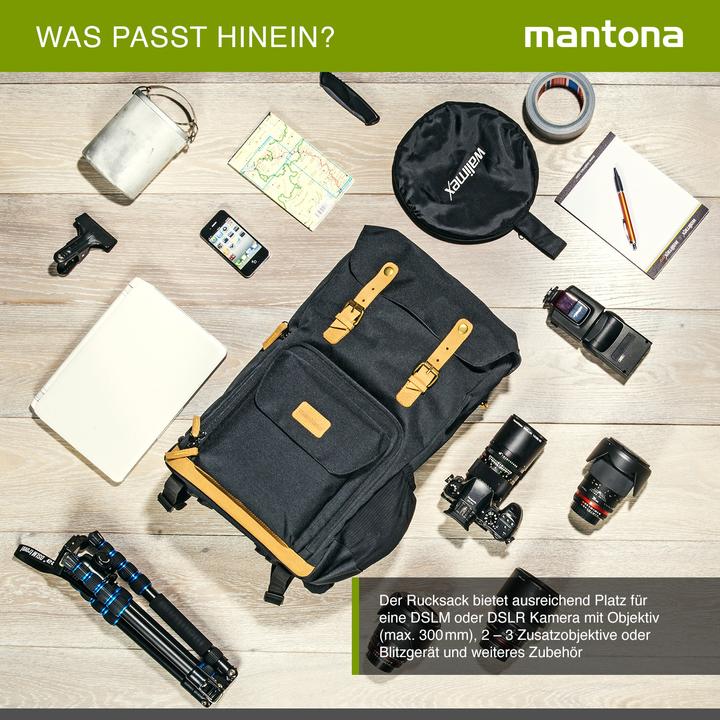 Produktbild mantona Luis (Fotorucksack, 19 l)