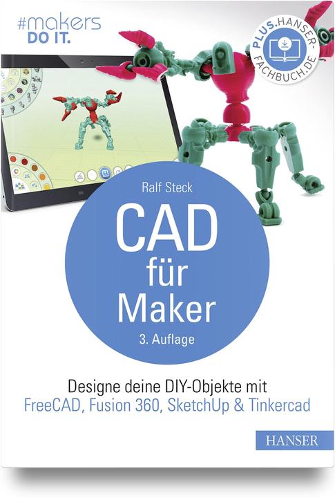CAD für Maker (Deutsch, Ralf Steck, 2023)