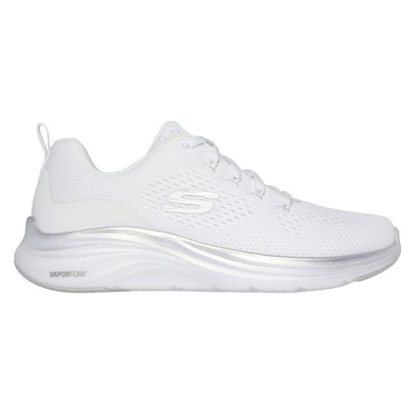 Skechers, Damen, Sneakers, Sneaker Vapor Foam - Midnight Glimmer, Weiss, (40)