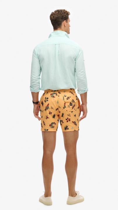 Produktbild Superdry Badehose mit Hawaii-Print (M)