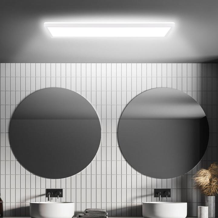 Produktbild Briloner Ultra flat LED Panel with backlight effect + Microwave (3000 lm)