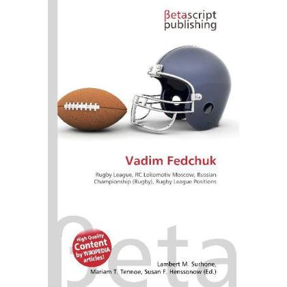 Thumbnail - Vadim Fedchuk, Ratgeber von Lambert M. Surhone, Miriam T. Timpledon, Susan F. Marseken
