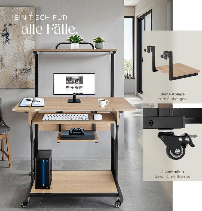 Actual product image tectake Fife (80 x 65.50 x 130.50 cm)