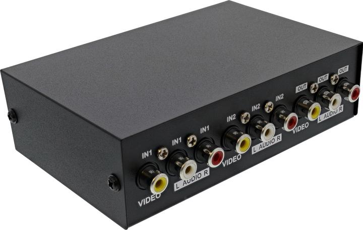 Produktbild InLine Video/Audio-Schalter