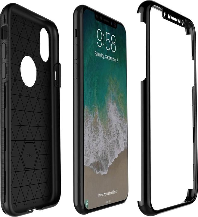 Actual product image König Design Mobile Phone Case for Samsung Galaxy S7 Edge Protective Case Backcover Bumper Cases Black (Samsung Galaxy S7 Edge)