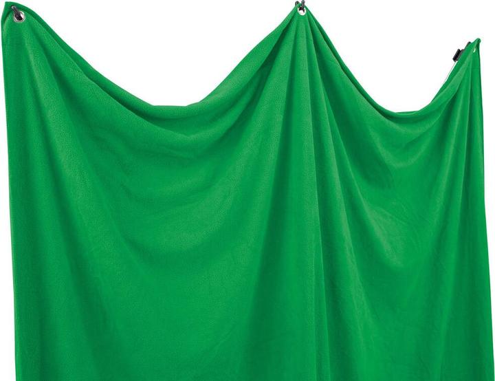 Image du produit Westcott X-Drop Pro - Green Screen (8' x 8') Kit Chroma-Key Green Backdrop Kit, 2.4x2.4m (240 cm)