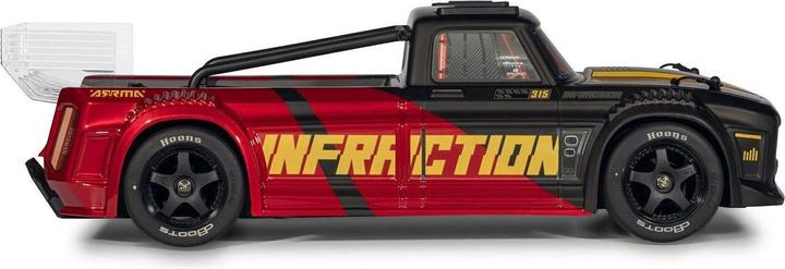 Produktbild Arrma Race Truck Infraction 223S DSC 4 x 4 1:8, ARTR Schwarz/Rot
