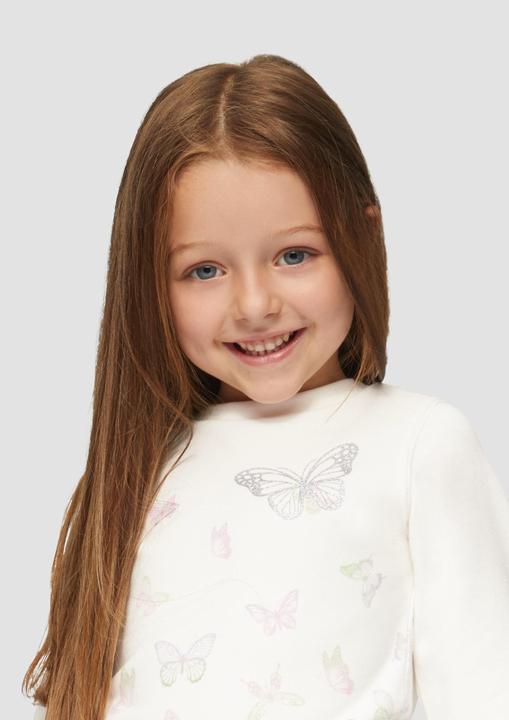 Produktbild s.Oliver Sweatshirt Sweatshirt mit Sublimation-Print (116, 122)