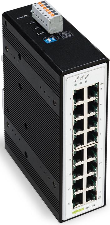 Actual product image Wago 852-1106 Industrial switch (16 ports)