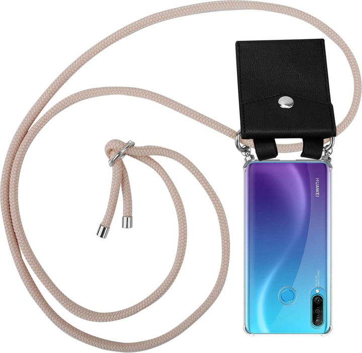 Produktbild Cadorabo TPU Handy Kette SILBER Cover