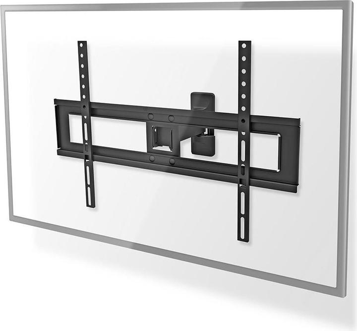 Nedis Vollbewegliche TV-Wandhalterung - 37 – 70" - Max. 35 kg - 2 Drehpunkte - Neigen, Schwenken u (Wand, 70", 35 kg)