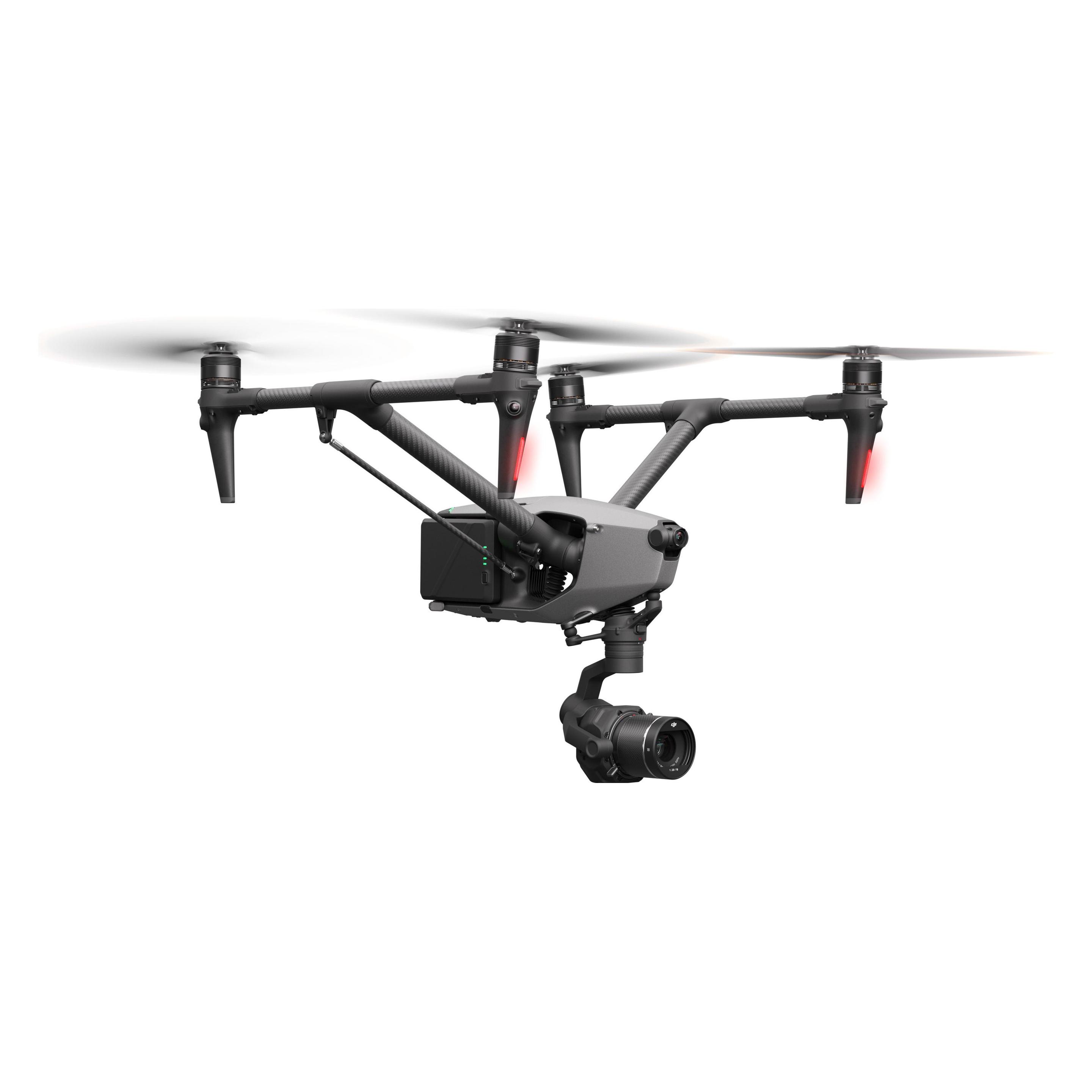 DJI Inspire 3 (28 min, 3995 g, 44.70 Mpx), Drohne, Grau, Schwarz