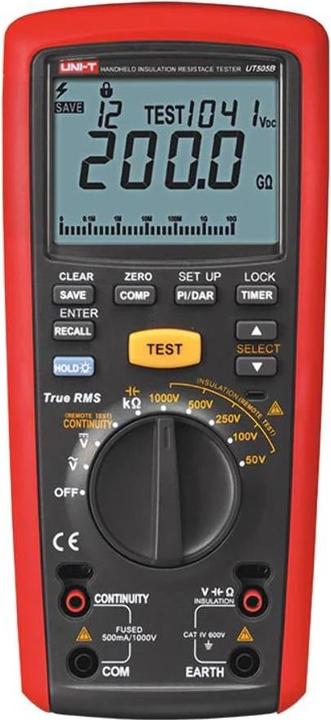 Actual product image Uni-T Insulation resistance tester UT505B
