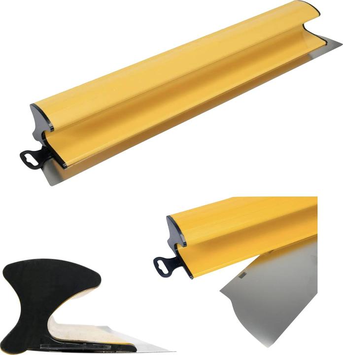 Actual product image Toya Vorel stainless steel surface spatula, 0.3mm stainless steel blade, width: 800 mm, extra light (10 cm)