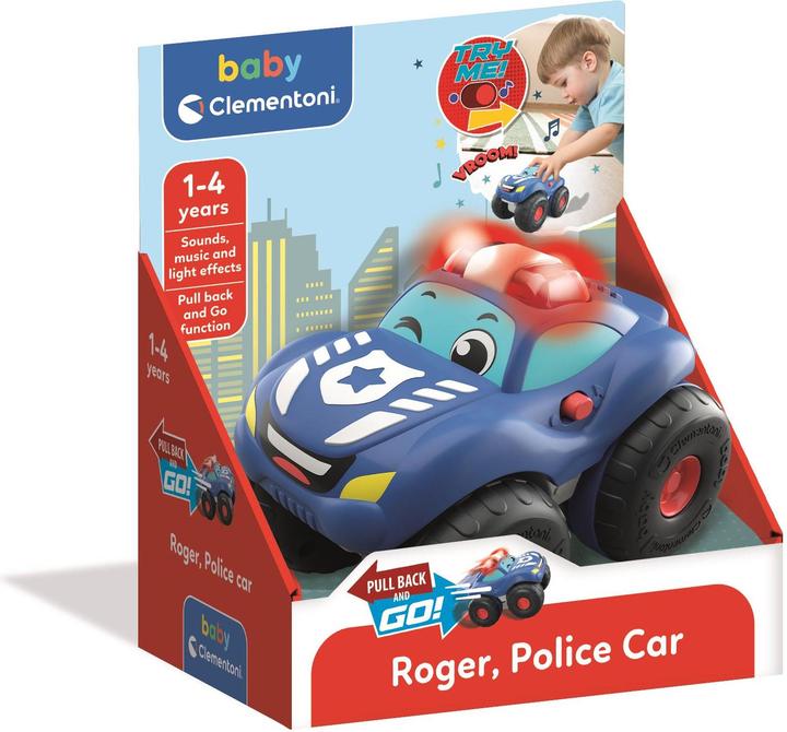 Actual product image Clementoni Baby Auto Gross Polizei