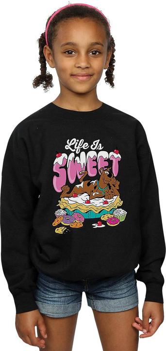 Produktbild Scooby Doo Life Is Sweet Sweatshirt Mädchen (128)