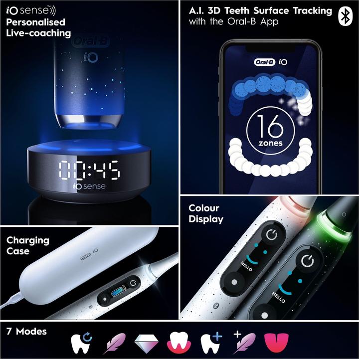 Actual product image Oral-B - iO10 (Oscillating toothbrush)