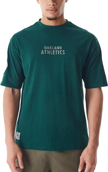 Actual product image New Era t-hirt oakland athletic mlb tartan infill (S)